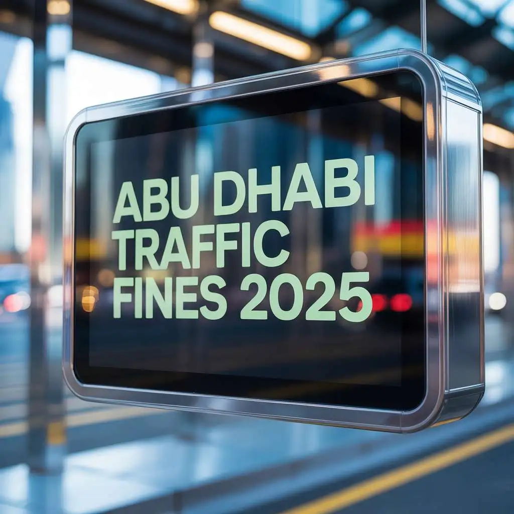 Abu Dhabi Traffic Fines