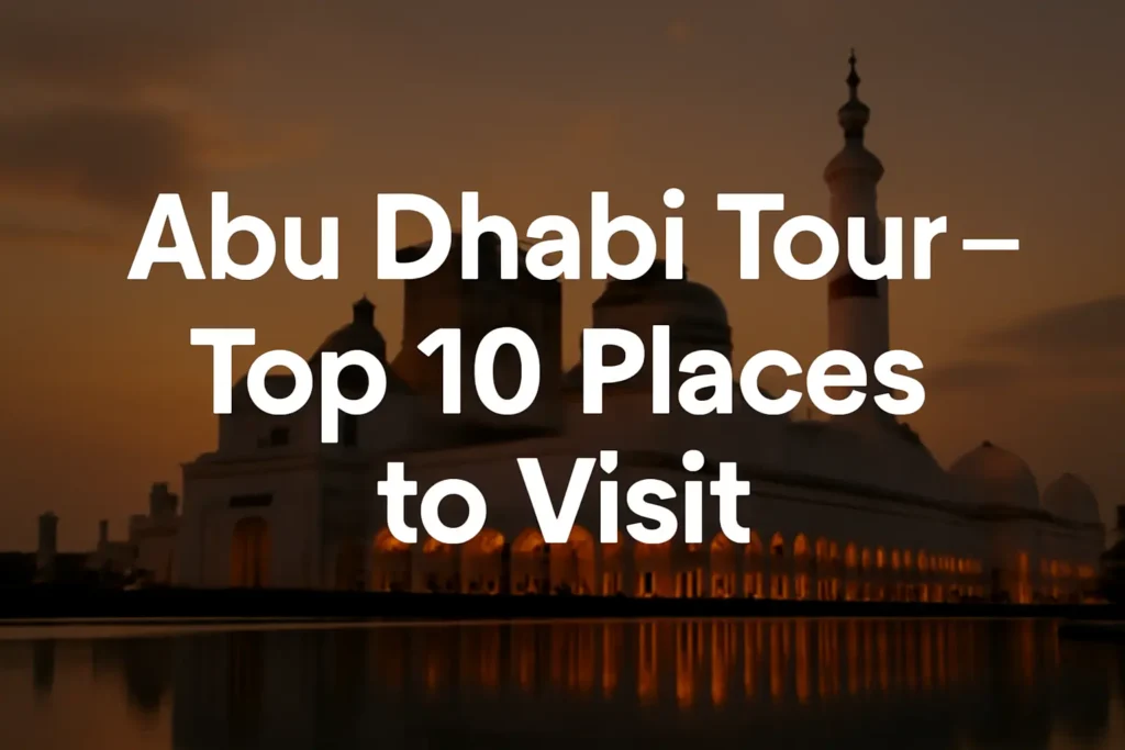 Abu Dhabi Tour – Top 10 Places to Visit