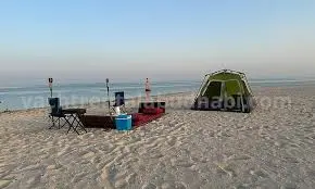 Camping Allowed at Al Zorah Beach