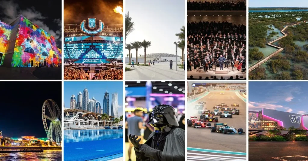 Events in Abu Dhabi
